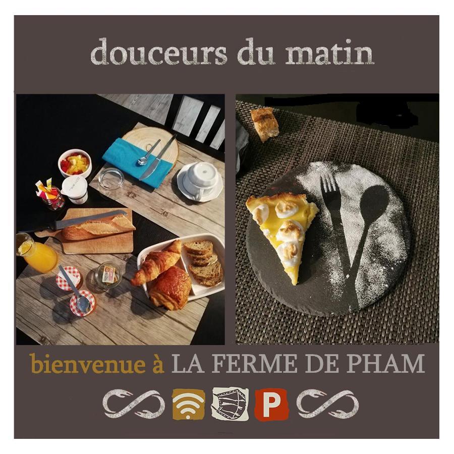 Bed and Breakfast La Ferme De Pham Belberaud Exteriér fotografie
